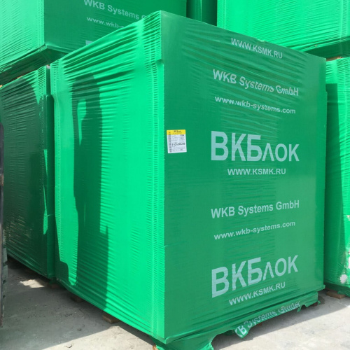 Газосиликатные блоки ВКБлок D500 625х150х250 перегородочные