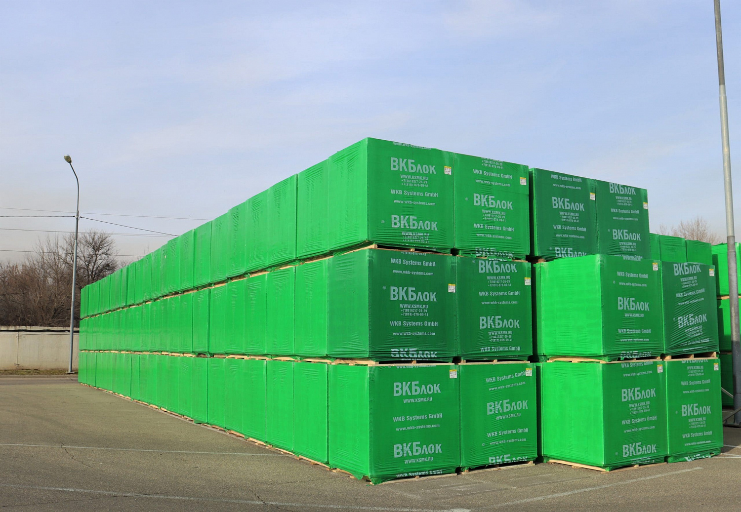 Газосиликатные блоки ВКБлок D500 625х150х250 перегородочные